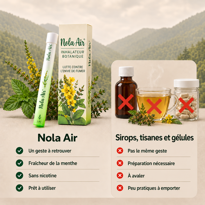 Nola Air™ : l’inhalateur à la molène pour votre confort respiratoire NolaAir