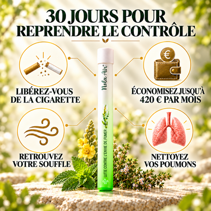 Nola Air™ — Gardez le geste. Devenez enfin non-fumeur. Nolarop