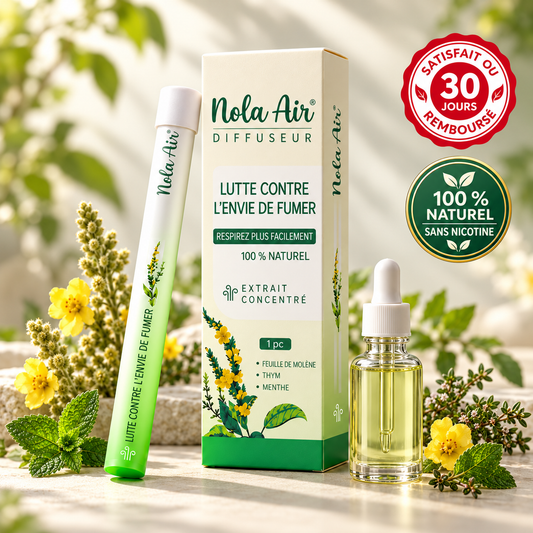 Nola Air™ — Gardez le geste. Devenez enfin non-fumeur. Nolarop