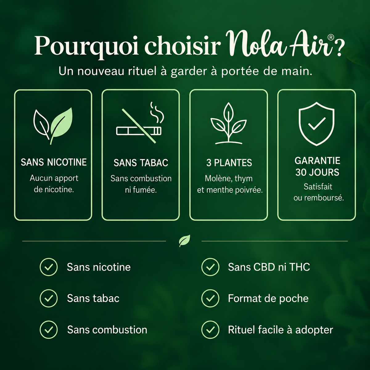 Nola Air™ : l’inhalateur à la molène pour votre confort respiratoire NolaAir